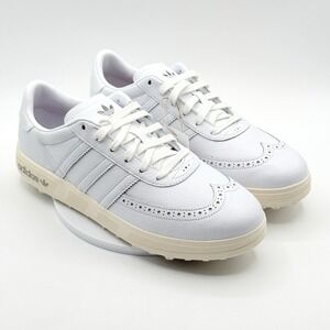 Adidas Coursecup Golf Spikeless Shoes Size 11 Mens White Wingtip IH2264 NEW